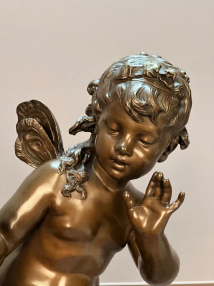 Bronze statue Auguste Moreau