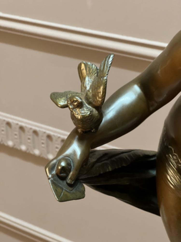 Bronze statue Auguste Moreau