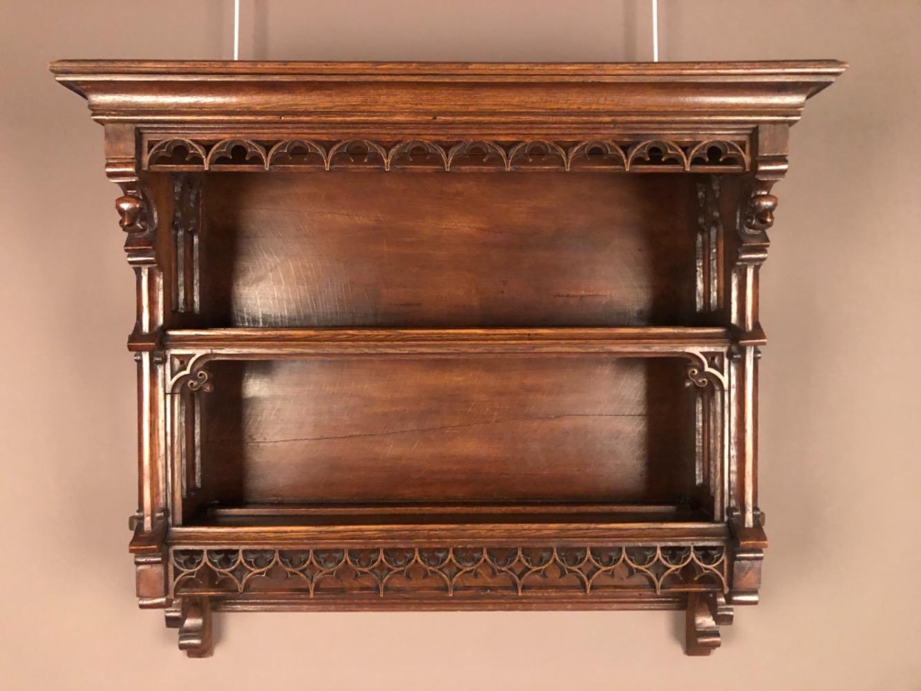 Gothic wall cabinet