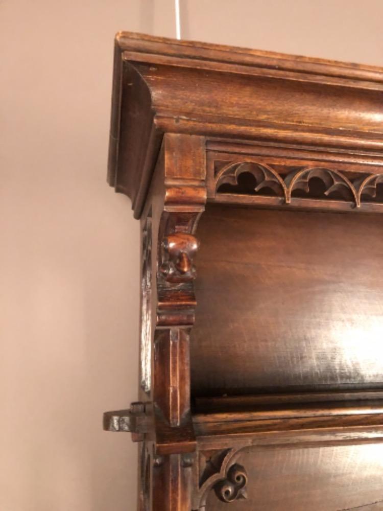 Gothic wall cabinet