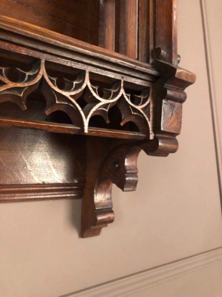 Gothic wall cabinet