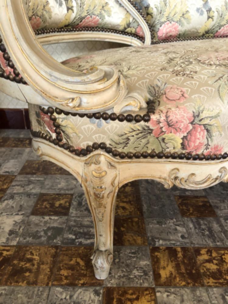 Patinated Louis XV canapé